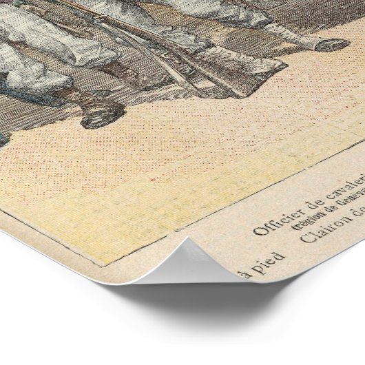 Het Italiaanse leger Poster (Hoek)