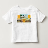Het Italiaanse restaurant Alhambra & Caf � Kinder Shirts (Voorkant)