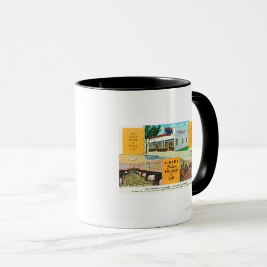 Het Italiaanse restaurant Alhambra & Caf � Mok (Voorkant rechts)