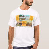 Het Italiaanse restaurant Alhambra & Caf � T-shirt (Voorkant)