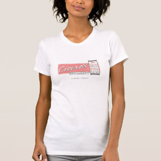 Het Italiaanse restaurant Cicero in de vintage La T-shirt