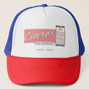 Het Italiaanse restaurant Cicero in de vintage La Trucker Pet