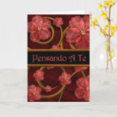 Het Italiaanse Romaanse Denken aan u Pensando een Kaart (Gele Bloem)