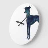 Het Italiaanse Silhouet van de Waterverf van de Grote Klok (Hoek)