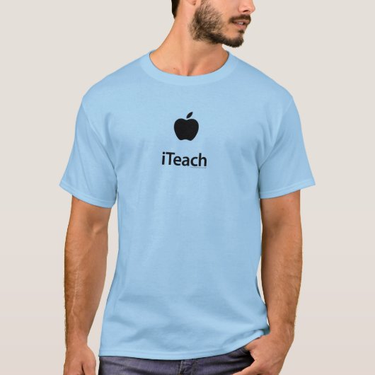 Het iTeach-Shirt met mosterafosa T-shirt (Voorkant)