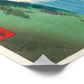 Het Izo-gebergte | Hiroshige | Poster (Hoek)