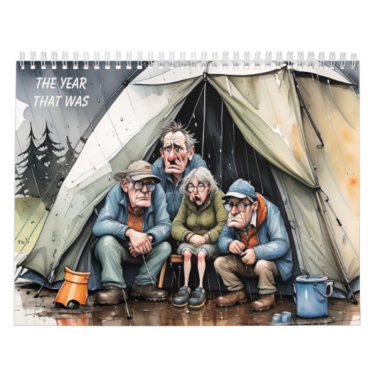 Het jaar dat was - Nieuw-Zeeland Cartoon Kalender (Hoes)