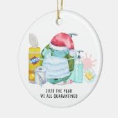 Het jaar dat we allemaal hebben gekend | Herdenkin Keramisch Ornament (Links)