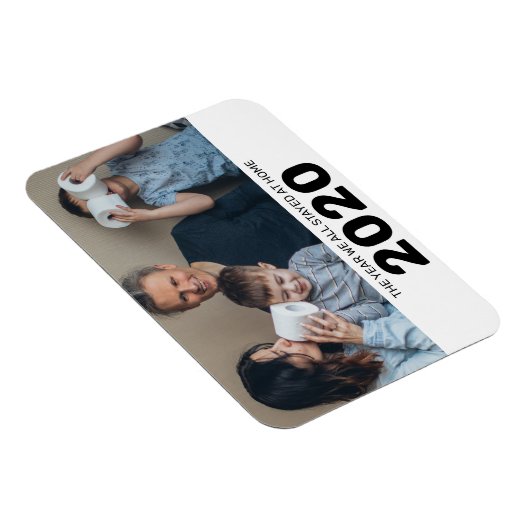 Het jaar dat we allemaal thuis bleven | Foto Magneet (Rechterzijde)