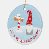 Het jaar dat we startten voor 2021 was kerst keramisch ornament (Links)