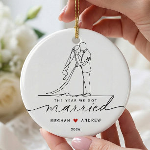 Het Jaar Dat We Trouwden Ornament