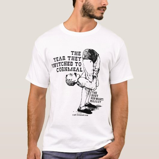 Het jaar het overgeschakelde naar Cornmeel: DE WAA T-shirt (Voorkant)