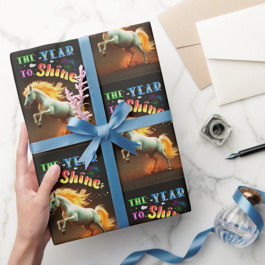 Het Jaar Om Te Schitteren Cadeaupapier (Geschenken)