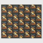 Het Jaar Om Te Schitteren Cadeaupapier (Vlak)