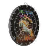 Het Jaar Om Te Schitteren Dartbord (Voorkant Links)