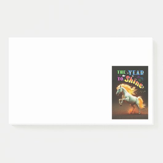 Het Jaar Om Te Schitteren Post-it® Notes (Voorkant)
