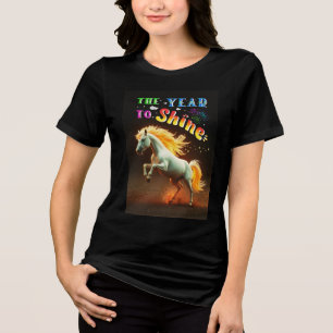 Het Jaar Om Te Schitteren Tri-Blend Shirt