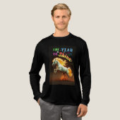 Het Jaar Om Te Schitteren Tri-Blend Shirt (Voorkant)