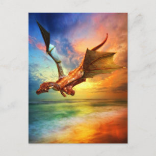 Het jaar van de Draak Feestdagenkaart