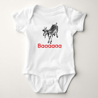 Het jaar van de geit voor peuters Body Baby Romper