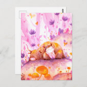 Het jaar van de Ox-DNM Briefkaarten (Voorkant / Achterkant)