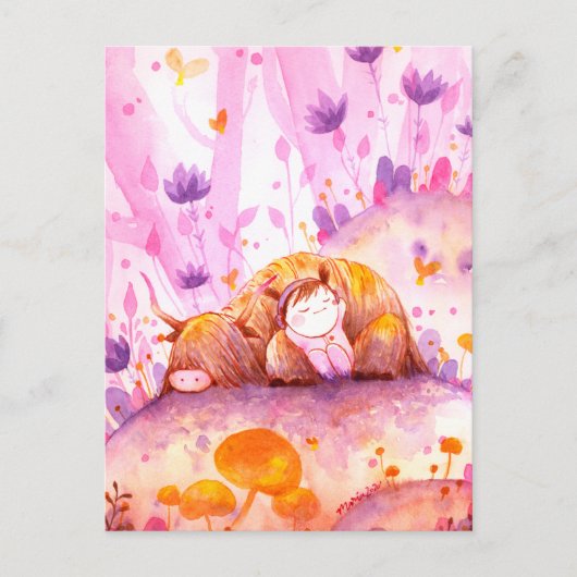 Het jaar van de Ox-DNM Briefkaarten (Voorkant)