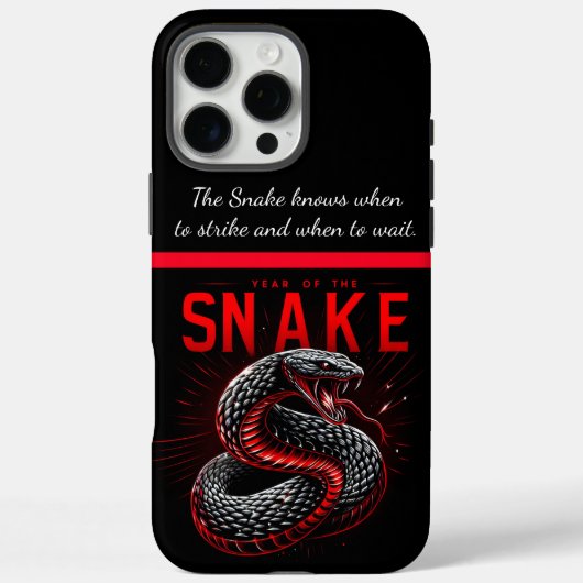 Het jaar van de slang! Case-Mate iPhone case (Achterkant)