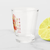 Het jaar van de slang - Chinees Nieuwjaar Shot Glas (Rechts)