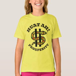 Het jaar van de slang: Huat Ah! lichtgekleurd T-shirt