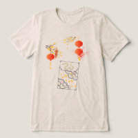 Het jaar van de Snake Good Fortune Tshirt