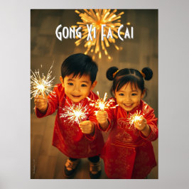 Het jaar van de Snake Wall Art Poster