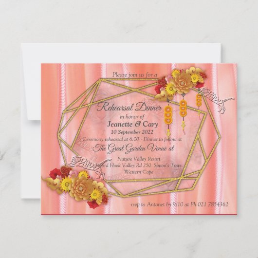 Het jaar van de Tijger Kaart (Voorkant)