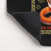 Het jaar van de Trump Snake 2025 Muismat (Hoek)