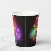 Het Jaar van de verandering, voegt om het even wel Papieren Bekers (Rechts)