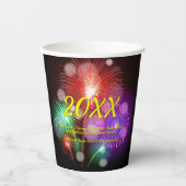 Het Jaar van de verandering, voegt om het even wel Papieren Bekers (Voorkant)