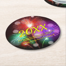 Het Jaar van de verandering, voegt om het even wel Ronde Kartonnen Onderzetter