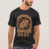 Het jaar van het konijn 2023 t-shirt (Voorkant)