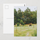Het Jaar Van Het Paard, 2026, Briefkaart (Voorkant / Achterkant)