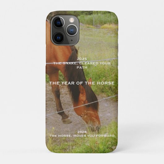 Het jaar van het Paard, 2026 citaat Case-Mate iPhone Case (Achterkant)