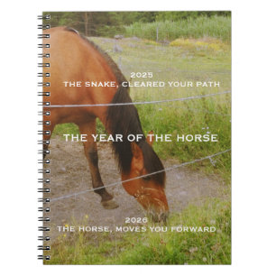 Het jaar van het Paard, 2026 citaat Notitieboek