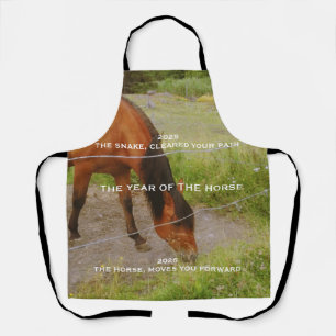 Het jaar van het Paard, 2026 citaat  Schort