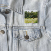 Het Jaar Van Het Paard, 2026, Vierkante Button 5,1 Cm (In situ)