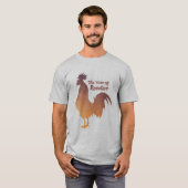Het Jaar van het Rooster T-shirt (Voorkant volledig)