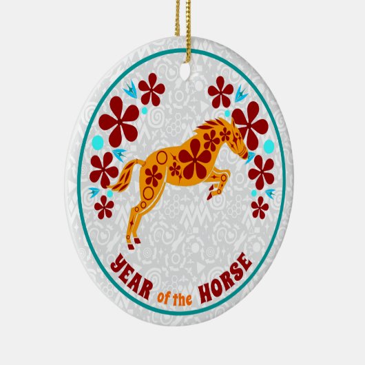 Het jaar van het Snake Ceramic Ornament (Rechts)