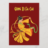 Het jaar van het Snake Wenskaart Advieskaart (Voorkant)