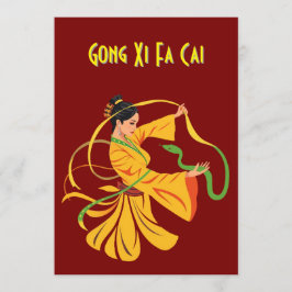 Het jaar van het Snake Wenskaart Advieskaart