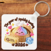 Het jaar van Squishy jagen 2026! Sleutelhanger (Achterkant)