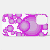 Het jaar Violet 70 stileert cirkel Case-Mate iPhone Case (Achterkant (horizontaal))