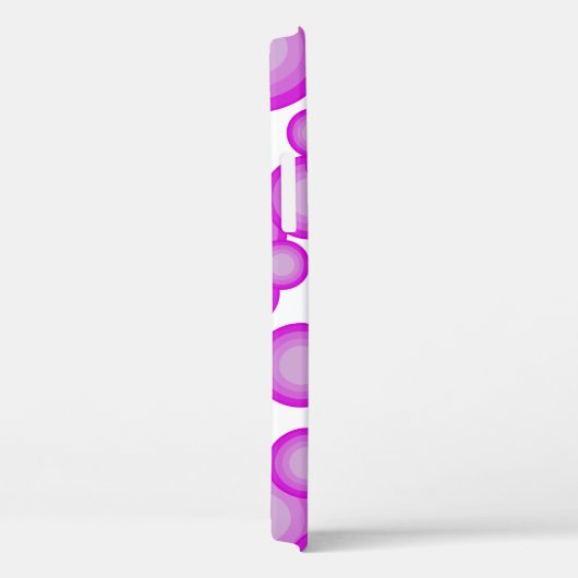 Het jaar Violet 70 stileert cirkel Case-Mate iPhone Case (Achterkant / Rechts)