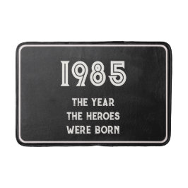Het jaar waarin de helden geboren werden (wit) badmat